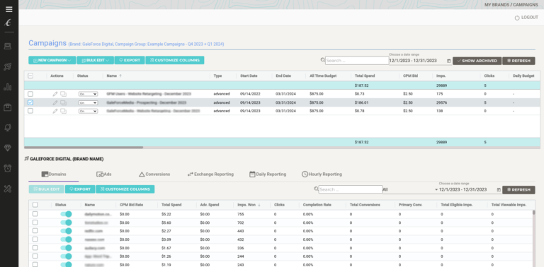 AdForce - Programmatic Ad Buying Software