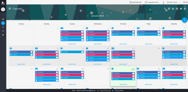 SocialForce - Social Media Management Software